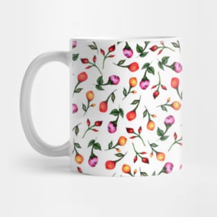 colorful mini flowers Mug